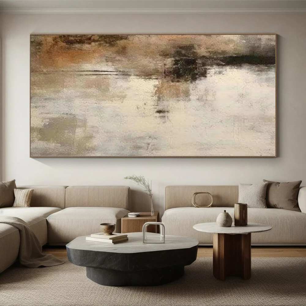 Acrylic Handmade Boho Earth Bedrooms Abstract Wall Art 2CS69